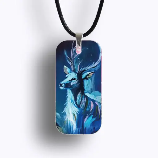 Pendentif "Cerf Mystique" - animal totem